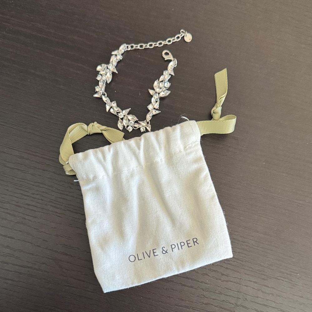 Silver Crystal bracelet